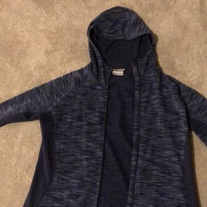 Large purple Columbia zip-up
